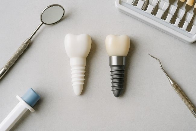Diş implantı yaptırmak, sadece eksik dişi tamamlamak değil; özgüveni, çiğneme konforunu ve gülüş estetiğini geri kazanmaktır. Ancak “zirkonyum diş implant mı, titanyum diş implant mı?” sorusu, çoğu hastanın yolunu kesen ilk eşik. Tıpkı bir ev inşa ederken temel malzemeyi seçmek gibi...